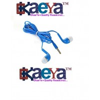 OkaeYa 3.5 MM JACK EARPHONE, HANDSFREE IN A BEAUTIFUL COLOR(Color may vary)